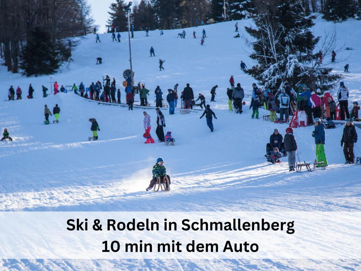 Ferienhaus Grimme - 350M2, 18 Betten - Mit Indoorspielplatz, Pool, Grosser Terrasse, Grill, Sauna, Kicker, Dart, Uvm - Ideal Fuer Familien Schmallenberg Extérieur photo
