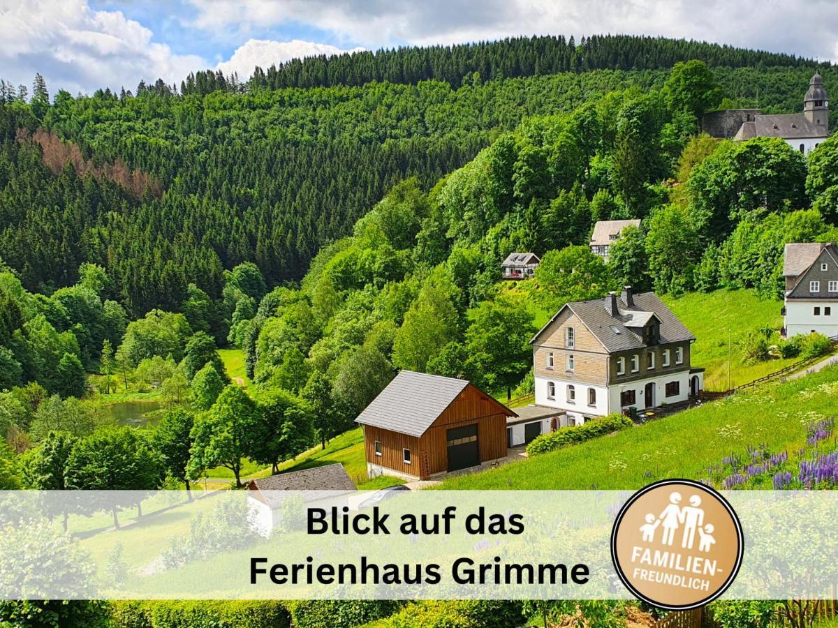 Ferienhaus Grimme - 350M2, 18 Betten - Mit Indoorspielplatz, Pool, Grosser Terrasse, Grill, Sauna, Kicker, Dart, Uvm - Ideal Fuer Familien Schmallenberg Extérieur photo